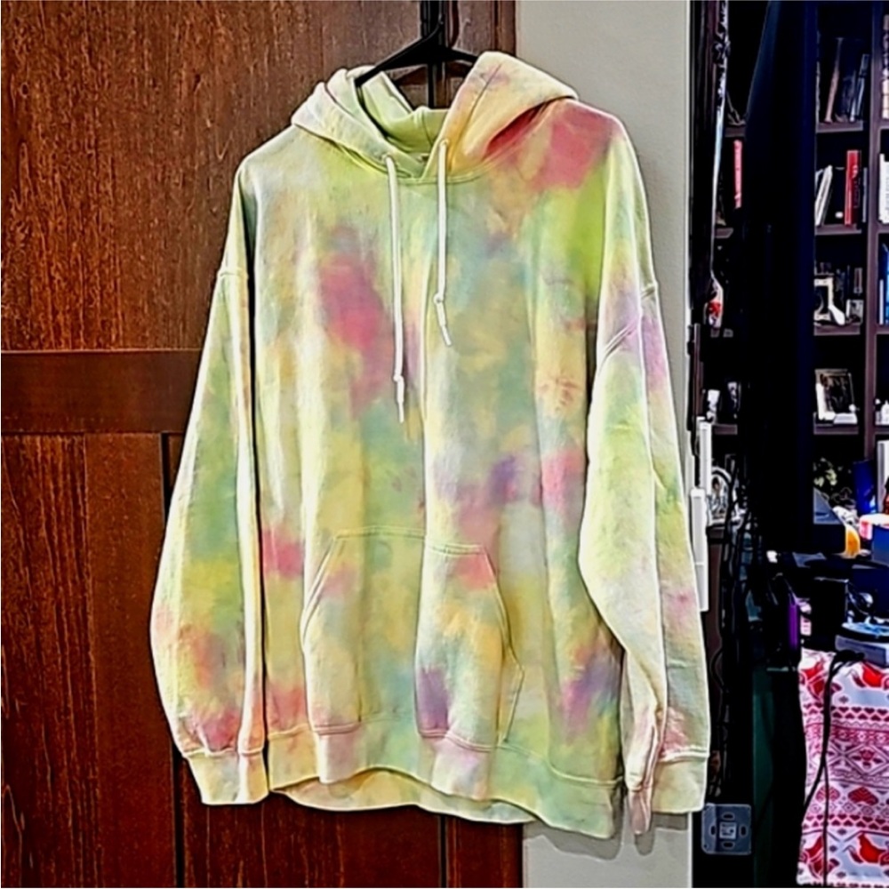 Gilded Intent Women’s Hoodie Tie-dye Sz Large